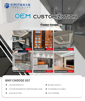 Panel Langit-langit Aluminium Honeycomb Modern - Tahan Api dan Air Ramah Lingkungan Berlapis PVDF/PE Garansi 5 Tahun untuk Dekorasi Interior