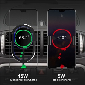 10W / 15W <span class=keywords><strong>Chargeur</strong></span> De Voiture Sans Fil N15 Fantôme d'<span class=keywords><strong>induction</strong></span> Magnétique <span class=keywords><strong>Qi</strong></span> Charge Rapide <span class=keywords><strong>Chargeur</strong></span> Sans Fil De Voiture Support <span class=keywords><strong>chargeur</strong></span> rapide - Product Image 3