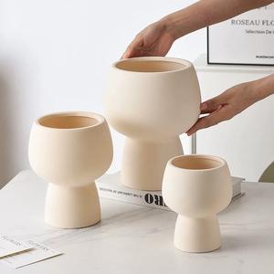 Pots en terre cuite pour la décoration de jardin en gros, pots à fleurs en céramique classiques pour balcon et bonsaï - Product Image 4