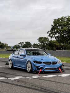 Par de conductos de aire de refrigeración de frenos de carbono seco Premium GT4 para BMW F80 M3 F82 M4, pieza de disipación de calor para frenos de pista en el parachoques delantero. - Product Image 2