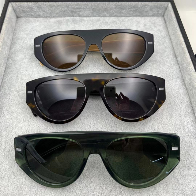 2024 Stylish Classical Custom Vintage Personalized Sun Shades Luxury Designer Fashion Oval Eyewear UV400 Women Men Sunglasses
