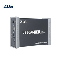 ZLG USBCANFD-100U Interfaz USB-CAN FD de 1 Canal (Portátil de Metal) para Analizadores CAN FD Automotrices e Industriales