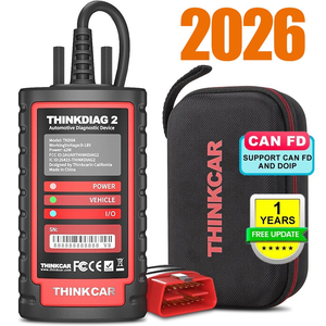 เครื่องมือรีเซ็ตโค้ด Thinkdiag 2 OBD2 CAN FD DOIP สำหรับรถยนต์ 12V พร้อมซอฟต์แวร์ใช้งานได้ 1 ปี Thinkdiag2 Thinkdiag 2 OBD2 CAN FD DOIP Code R - Product Image 5