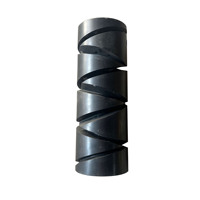 Tambour rainuré en alliage d'aluminium, tambour de traversée, pièces détachées pour machines textiles pour machine à bobiner automatique de cônes