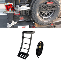 Ambull Factory Pièces détachées automobiles tout-terrain Support universel pour pneu de secours avec corde de reliure pour camion Suv Climb