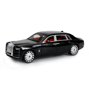 รถโมเดล Rolls Royce Phantom โลหะหล่อขึ้นรูป ขนาด 1:20 รถซีดานหรูหรา พร้อมประตูเปิดได้ เสียงและไฟส่องสว่าง รายละเอียดครบถ้วน - Product Image 2