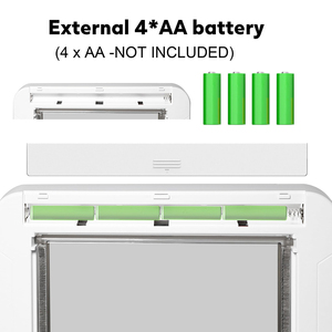 Porte intelligente pour animaux de compagnie <span class=keywords><strong>avec</strong></span> scanner <span class=keywords><strong>électronique</strong></span> d'identification des animaux à l'entrée, ouverture automatique, <span class=keywords><strong>collier</strong></span> RFID, micro-puce, trappe pour chat, petit chien - Product Image 4