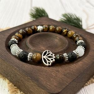 Bracelet en pierre naturelle avec perles de verre colorées pour l'équilibre émotionnel – Meilleure vente, sans intermédiaire, service d'étiquetage SKU - Product Image 4