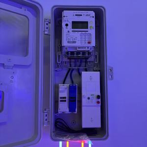 Boîtier de distribution électrique SMC d'usine chinoise, boîtier de <span class=keywords><strong>compteur</strong></span> électrique monophasé en plastique avec <span class=keywords><strong>compteur</strong></span>, <span class=keywords><strong>fusible</strong></span> et disjoncteur - Product Image 4
