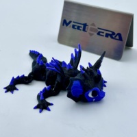 Offre Spéciale : Jouet Dragon Articulé Imprimé en 3D en PLA, Articulations Mobiles, Jouet Anti-Stress pour Enfants, Cadeau, Décoration d'Intérieur, Haute Précision, Résistant à la Chaleur