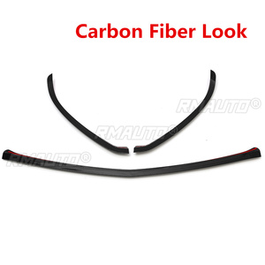 3 piezas de alerón difusor de labio delantero para Mercedes-Benz Clase A W177 A180 A200 A220 A250 AMG 2019+ - Product Image 5