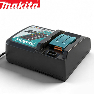 <span class=keywords><strong>Cargador</strong></span> Rápido de Iones de Litio <span class=keywords><strong>Makita</strong></span> DC18RC de 18 V para Baterías LXT de 14,4 V-18 V BL1850B BL1860B, Herramientas Eléctricas de Plástico ABS - Product Image 4