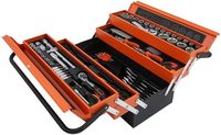 Peaktop Lot de 85 outils à clé Ensemble d'outils à main pour réparation automobile