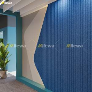 แผ่นใยโพลีเอสเตอร์100% แบบทันสมัยแผ่นอะคูสติกดูดซับเสียงสำหรับสัตว์เลี้ยงติดเพดานโรงแรมโรงเรียนทำจากโรงงานโดยตรงเป็นมิตรกับสิ่งแวดล้อม - Product Image 3