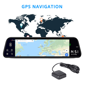 Cámara Retrovisora Inteligente 4G con Doble Lente y Función ADAS, Pantalla Táctil IPS de 9.66'', Trayectoria GPS, 2+32G, Monitor de Estacionamiento - Product Image 3