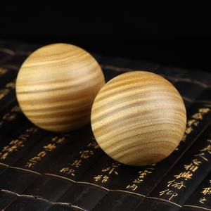 Handball en bois véritable pour le fitness et la santé cardiaque Balle de massage en palissandre pour les personnes âgées Outil d'<span class=keywords><strong>acupuncture</strong></span> stimulant - Product Image 5