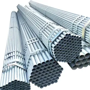 Hot dipped Galvanized ERW Carbon Galvanized Steel Pipe And Tubes