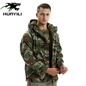 Huayili camicia tattica da uomo a maniche lunghe per Sport all'aria aperta Combat Frogman Set pantaloni tattici tuta mimetica <span class=keywords><strong>Multicam</strong></span> - Product Image 2