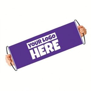 Bannière portable personnalisée en gros avec photo, logo et texte, bannière rétractable réutilisable pour événements sportifs, anniversaires, remises de diplômes - Product Image 2