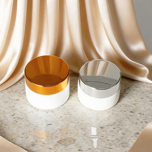 Tarro de Porcelana de Lujo para Crema, 15g 20g 30g 50g 100g, Redondo, Blanco Ópalo, Envase de Cerámica para Crema para el Cuidado de la Piel - Product Image 5