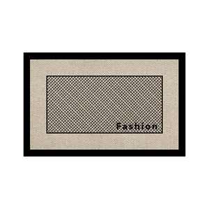 Tapis de bain en terre de diatomées rectangulaire, antidérapant, absorbant, séchage rapide, design minimaliste pour salle de bain, toilettes, entrée - Product Image 2
