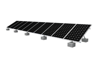 Support de montage triangulaire pour toit plat - Marque CHIKO