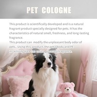 Parfum pour animaux sans alcool, spray désodorisant pour chats et chiens, spray de cologne pour chats et chiens.
