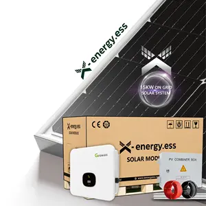 European Market Solar System 15Kw On grid Factory Price 20Kw Solar System Solar On Grid System