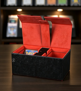 Boîte de rangement double face personnalisée avec porte-dés pour accessoires de jeux TCG – Vente en gros - Product Image 3