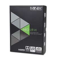 Original Minix NEO U9-H Android TV Box Amlogic S912-H Android 7,1 Octa Core 2GB / 16GB 5,8G dual WiFi Minix U9H 4K Set Top Box