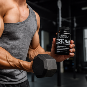 แคปซูลเสริมอาหารสำหรับผู้ชาย OEM Man Plus ผสมตองกัตอาลี มาคา โยฮิมเบ และไตรบูลัส - Product Image 6