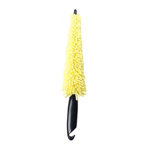 Spazzola lunga in plastica morbida per la pulizia delle ruote dell'auto per lo sfregamento dei cerchi dei pneumatici e l'uso della lavatrice - Product Image 1