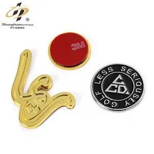 2024 New Arrival Gold Plated Enamel Metal Label Logo Brand Custom 2d 3D Metal Sewing Labels Tag for Decoration