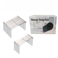 Support de rangement pliable et rétractable pour cuisine, accessoires, support pour couvercles de casseroles, support pour vaisselle en acier inoxydable, étagère pour assiettes