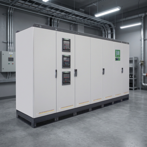 เครื่องปรับแรงดันไฟฟ้าไซเรนล่วงหน้า AVR 1250-4000kVA สามเฟส AC ใช้ในอุตสาหกรรมพร้อมจอแสดงผล LED และ LCD - Product Image 3
