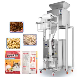 Automatic Almond Packaging Machine Granules Detergent Food Bag Making Machine Tea Coffee Beans Powder Packing Machine