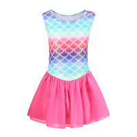 Robe de tutu de ballet GL00049, robe de danse, jupe enveloppante pour la compétition et l'entraînement, justaucorps de gymnastique rythmique pour filles