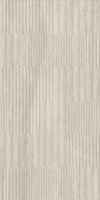 Carreaux de porcelaine mats gris clair 600x1200 de Foshan pour sols, avec design mural 3D cannelé effet pierre pour salles de bain d'hôtels et de complexes hôteliers