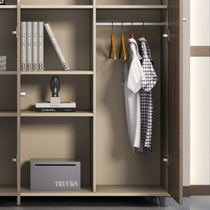 Armoires de classement en panneaux de bois modernes de haute qualité pour atelier, meubles de rangement modulaires extensibles pour bureaux commerciaux - Product Image 6