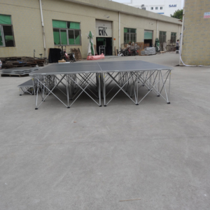 Lightweight aluminum portable <b>stage</b> event portable flexible <b>stage</b> - Product Image 1