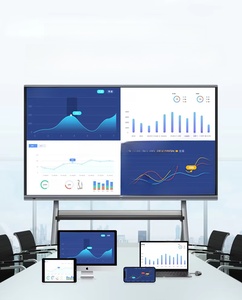 Hiseeview 55 Inch 20-Point Infrared Multi-Touch <b>Interactive</b> <b>Whiteboard</b> Educational Training Equipment LCD Flat Panel - Product Image 6