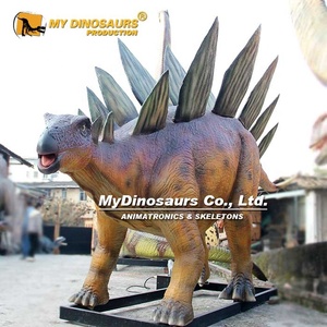 MYDINO CAD0084 Dinosaure artificiel grandeur nature Stegosaurus pour simulation de parc forestier à vendre - Product Image 6