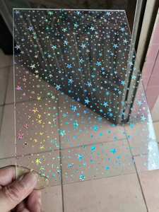 Feuille acrylique irisée de 3 mm - PMMA à effet arc-en-ciel pour découpe laser, projets artistiques, présentoirs de bijoux, design d'intérieur - Product Image 1