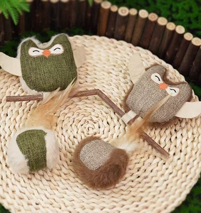 Giocattolo per Gatti <span class=keywords><strong>Silvervine</strong></span> Stile Carino, Bastoncino Teaser per Pulizia Dentale e Dentizione con Erba Gatta, Intrattenimento Autonomo e Sollievo dal Noia - Product Image 5