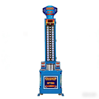 Machine de jeu d'arcade King Hercules Hammer, test de force à monnayeur, batteur de force, usage domestique, capacité 20 kg, modèle en alliage d'aluminium