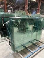Verre de sécurité pour bâtiments 6mm 8mm 10mm 12mm Verre trempé clair personnalisable Tailles sur mesure Industriel Commercial