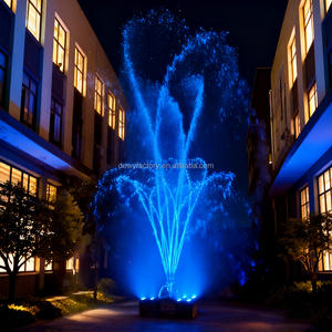 रोटरी नोजल जेट वॉटर फाउंटेन स्टेनलेस स्टील घर के लिए आसान स्थापित लक्जरी अनुकूलित आउटडोर आधुनिक लोकप्रिय हॉट सेल DEWY - Product Image 5