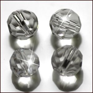 Perles en <span class=keywords><strong>verre</strong></span> cristal taillées en forme de ballon de football 2026 pour la confection de colliers, boucles d'oreilles, bracelets, bijoux et décorations de rideaux de porte - Product Image 3