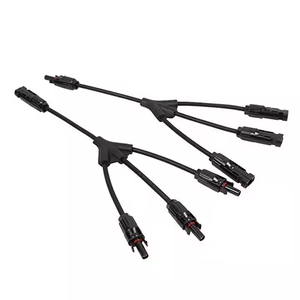 고품질 IP67 태양광 커넥터 3-투-1 Y-브랜치 Y4 4mm² 1000V 30A PV 케이블 패널 커넥터 (태양광 발전 시스템용) - Product Image 1