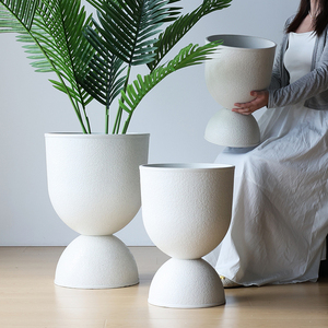 คอลเลคชั่นใหม่<span class=keywords><strong>กระถาง</strong></span><span class=keywords><strong>ต้นไม้</strong></span>พลาสติกสำหรับกลางแจ้งในร่ม - Product Image 3